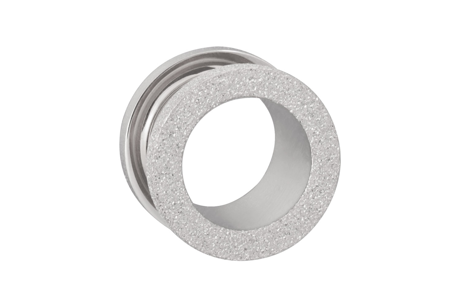 Chirurgenstahl Tunnel DIAMANTOPTIK ++SALE++ von Piercingline